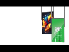 Ecrã LCD da janela da loja