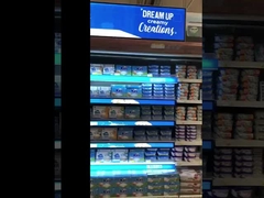 Display de barra esticada de LED