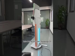 Kiosco de pedidos de autoatendimento em pé para biblioteca do hotel Hotpot Menu LCD POS móvel