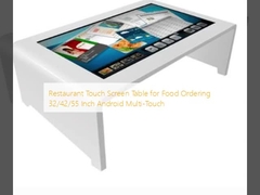 Restaurante Touch Screen Table para encomenda de alimentos 32/42/55 polegadas Android Multi-Touch