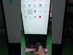 Indoor Touch Android Digital Advertising Display, Display de vídeo LCD Digital Signage