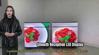 Tela de recepção de tela LED P2.5 GOB