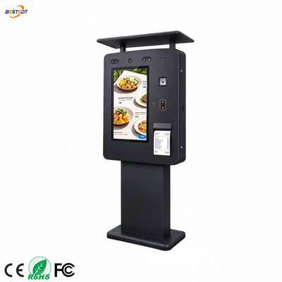 Qualidade  43 Inch Outdoor Self Ordering Kiosk IP65 Payment Terminal with Receipt Printer Fábrica