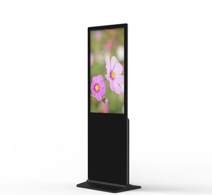 43 55 polegadas Indoor Free Standing capacidade touch screen quiosque sinalização digital e exibições com câmera de reconhecimento facial