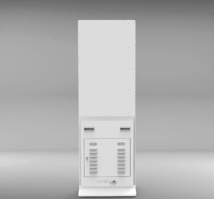 43 55 polegadas Indoor Free Standing capacidade touch screen quiosque sinalização digital e exibições com câmera de reconhecimento facial