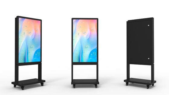 55 polegadas 65 polegadas LCD exterior Publicidade Digital Sinalização LCD Touch Standing