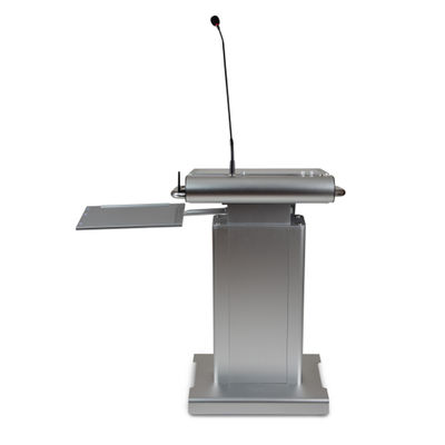 Microfone sem fio Lectern Smart Podium Digital Integrado com tela frontal de 23,8 "