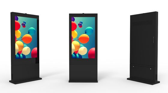 85 65 55 43 polegadas ecrã LCD externo publicitário ecrã de exibição quiosque sinalização digital e exibições totem