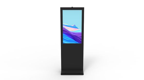 Reprodutor de mídia Totem de 55 polegadas de sinalização LCD exterior com sistema operacional Android