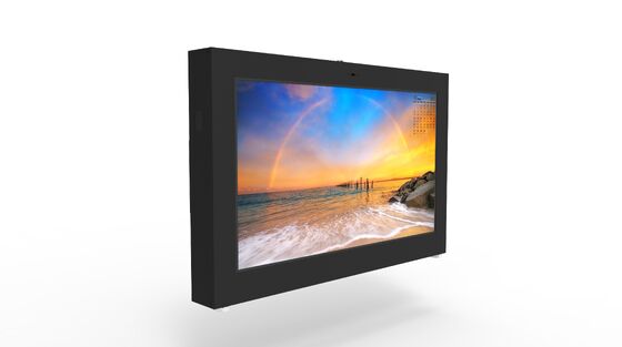 Ecrã de publicidade LCD exterior de 43 polegadas com 2500Cd/m2 de brilho