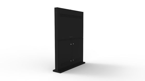 Display comercial de 55 polegadas de piso digital de sinalização de publicidade ao ar livre