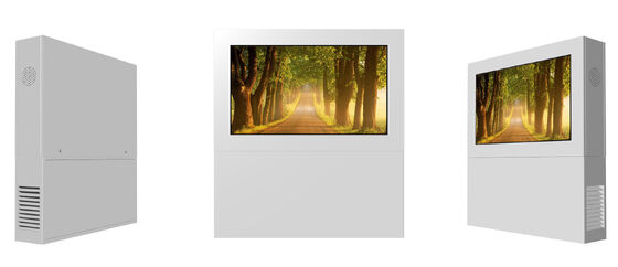 Display LCD exterior à prova d'água de 55 polegadas com brilho de 2500 nits para sinalização digital e publicidade