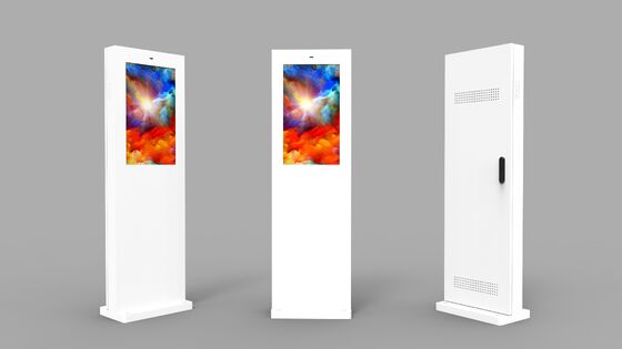Exposição impermeável do Signage de Digitas fixada na parede IP65 com brilho 2500Cd/m² para a propaganda exterior