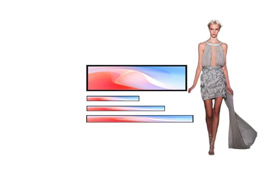 Smart Shelf Extended Bar LCD Display Touch Screen Bar Screen LCD