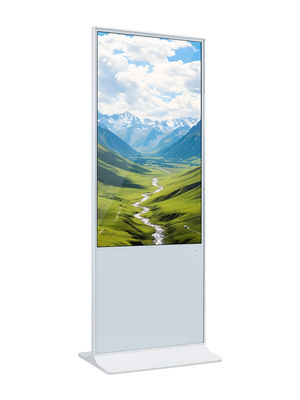 Best-seller Smart Kiosk Totem Vertical Piso Touch Screen LCD Publicidade Display Sinalização Digital