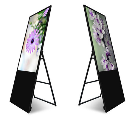 Quiosque LCD vertical de 49 polegadas com brilho de 350nits e display de sinalização digital do sistema operacional Android