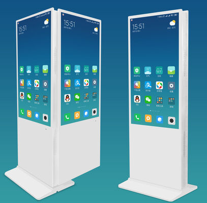Display de publicidade Android com 350nits de brilho e CPU Quad-core Cortex-A17