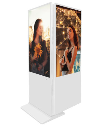 Display LCD de 43 polegadas em piso interno
