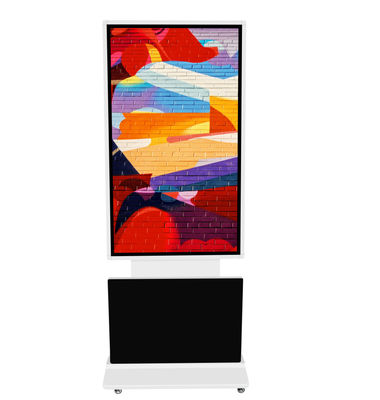 4K Full Screen Vertical Indoor Digital Signage Display 43 polegadas LCD Display de publicidade