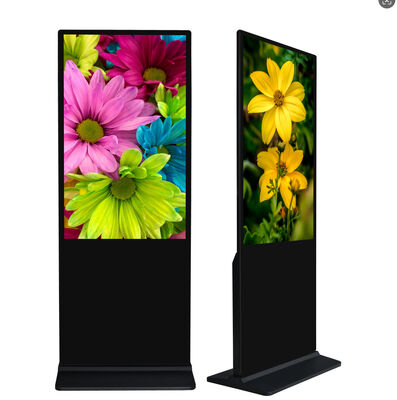 Display de sinalização digital de 49 polegadas FHD com Android OS e 350nits Brilho para publicidade interna