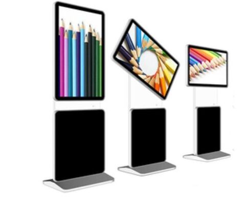 Sinalização digital LCD vertical de 43 polegadas com 350 Cd/m2 de brilho e processador Quad-core Cortex-A17