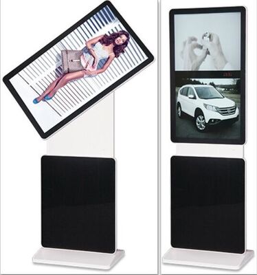 Quiosque de exibição de sinalização vertical com reprodutor de vídeo 4K e display de publicidade LCD com brilho de 350 Cd/m²