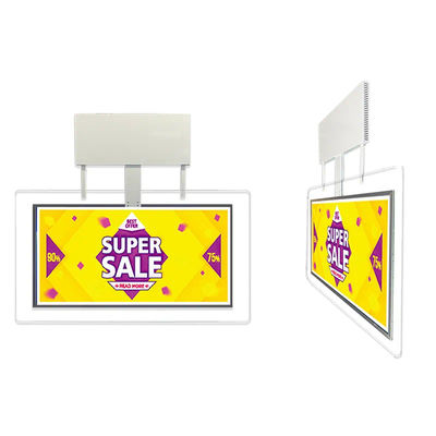Display LCD de dois lados, sinalização digital, sinalização digital OLED transparente, 55 polegadas.