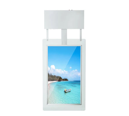 43" 49" 55" 1.98cm Ultra Thin Android Display Publicitário / Digital Signage Pendente Duplo Lado