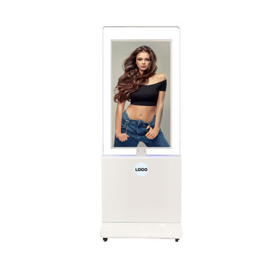 Display de sinalização digital 4K personalizado e sinalização digital de vidro temperado