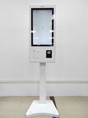 24 Inch Pos Quiosque de pagamento sem dinheiro Restaurante Bilhete Quiosque de fila Hardware Sinmar Self Service Quiosque de encomenda Terminal