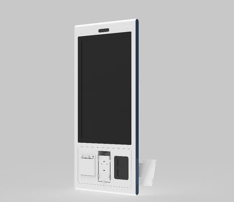 Sistema de Quiosque de Pagamento Android 27 polegadas Restaurante Self-Service Ordem Quiosque Com Impressão Térmica Self-Service Quiosque Eletrônico