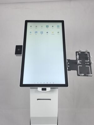 Sistema POS de quiosque de autoatendimento compacto com CPU Quad-core Cortex-A17 e ângulo de visão de 178°/178°
