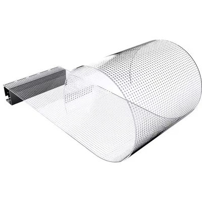 2.7mm Ultra-finho vidro de cortina de parede LED Film Screen 5000nits Brilho 80% Transmissão de luz IP65