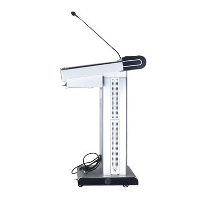 Smart Digital Podium com revestimento de fosfato de placa de densidade 720 kg/m3 e gestão de cabos ocultos