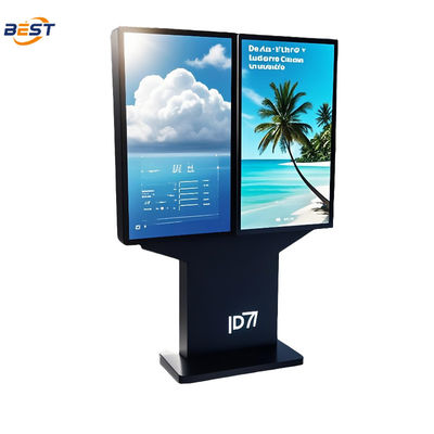 Monitor industrial de todo o tempo 65 polegadas Resolução 4K 50000 horas Duração de vida Sistema de arrefecimento ativo