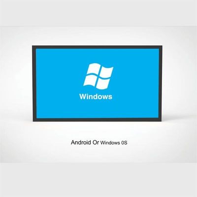 Display LCD comercial de alto brilho 4000nit Sensor de luz inteligente ângulo de visão de 178 graus