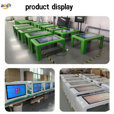32/42/55 polegadas Android Multi-Touch Restaurante Touch Screen Table para encomenda de alimentos Resolução máxima 3840X2160