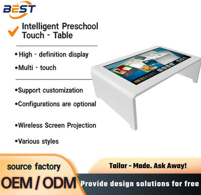 32/42/55 polegadas Android Multi-Touch Restaurante Touch Screen Table para encomenda de alimentos Resolução máxima 3840X2160