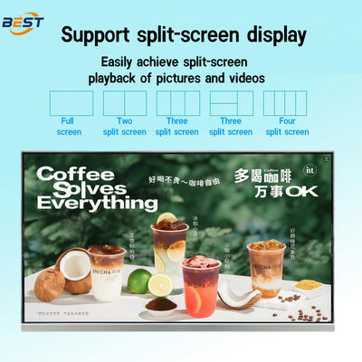 Commercial Digital Tabletop Menu Displays Mesa Publicidade Poster Stand Desktop Hotel