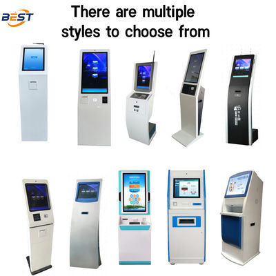 Sistema de Gestão Automática de Caras Android Dispensador de Bilhetes, Auto-Serviço Número de Caras Máquina de Bilhetes Para Banco