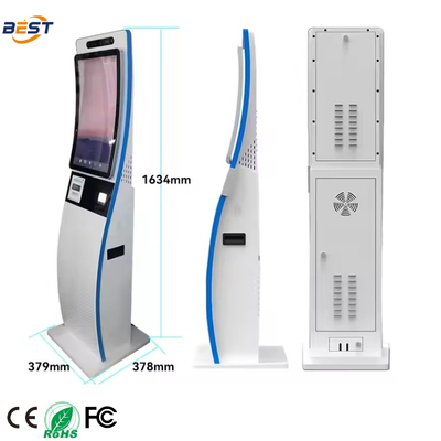 23.6-65 Inch Hotel Self-Service Kiosk com pagamento touch screen