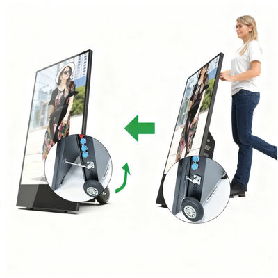 Outdoor LCD Digital Signage with 1080*1920 Max Resolution AC/12V100-240V Input and WiFi/3G/LAN Network