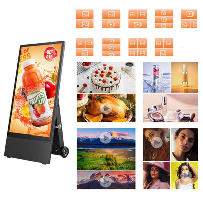 49 Inch A TFT-LCD Panel Outdoor LCD Digital Signage with 16GB Storage and IP65 Waterproof Grade