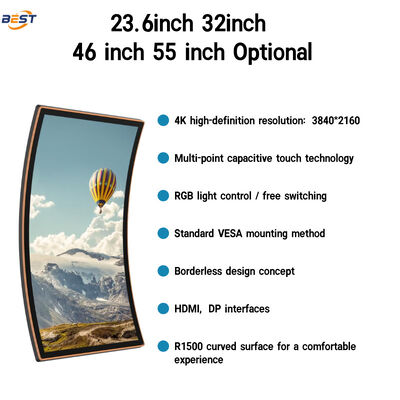 1920X1080 Resolução Quiosque de encomenda de autoatendimento com toque capacitivo de 10 pontos e complementos modulares