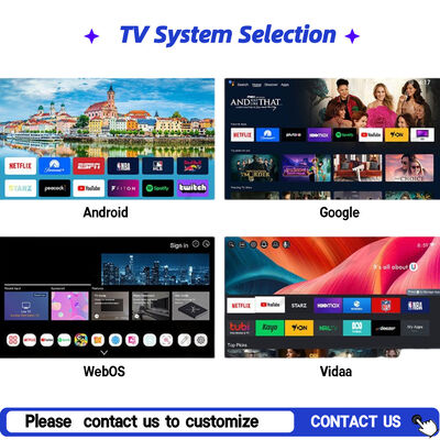 Tela de sinalização digital comercial à prova d'água para TV externa IP55/IP66 para todos os climas