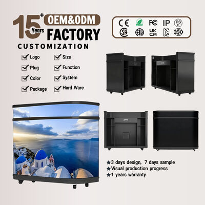 Bar DJ Desk LED Display Mall Stage Exhibition Office Cashier Luxury Retail Club