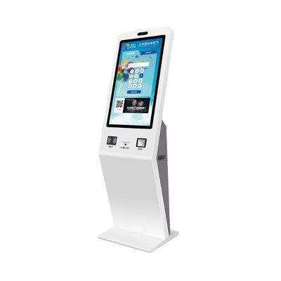 Self Service Payment Kiosk Self Order Kiosk Piso Standing Tipo de montagem Suporta POS Sistemas de inventário Permitem o auto-checkout