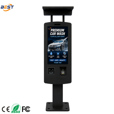 Polegada exterior preta IP65 do terminal 32 do autoatendimento máquina do quiosque do pagamento do ODM do OEM de 24 horas