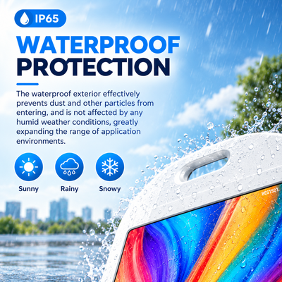 Smart Control LED Poster Display App U Disk Cloud WiFi Speaker Outdoor IP65 Digital Sign
